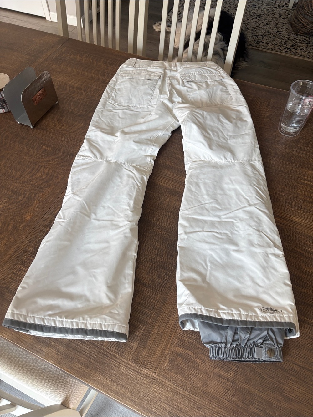 Columbia White pants with Gray Accents - Omni-Tech